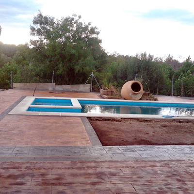 realizacion piscina y porche