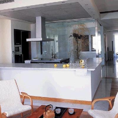 reforma atico Bilbao (zona cocina)