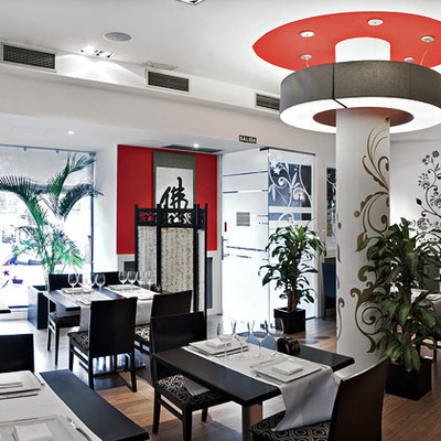 Reforma de restaurante asiático en madrid. Restaurante Jinode