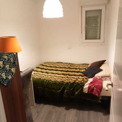 Restauración de habitación en piso