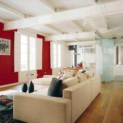 Reforma vivienda Bilbao (zona salon)