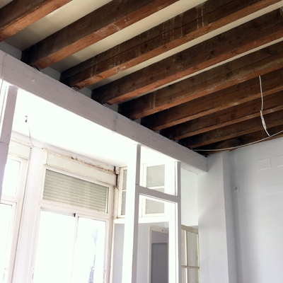 Rehabilitación forjado Madera