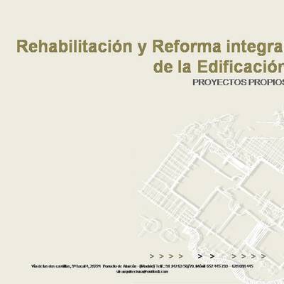 REHABILITACIÓN Y REFORMA INTEGRAL
