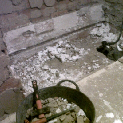 retirada de bañera