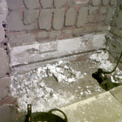 retiramiento de bañera