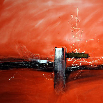 Rojo en plenitud - Cuadro
