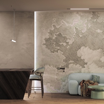 Salón de apartamento urbano