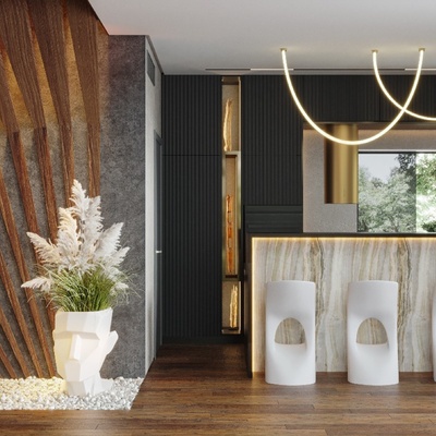 Salón de casa de campo