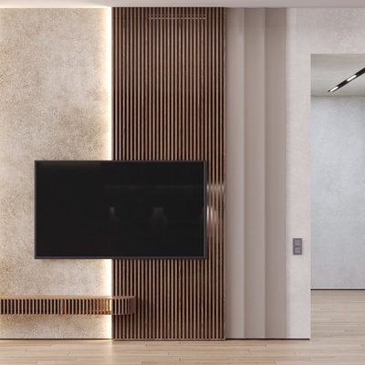 Salón contemporáneo con sofá de diseño