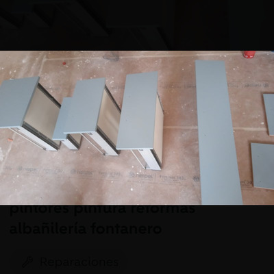 Lacado muebles de cocina a mano (después)