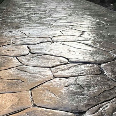 Hormigón impreso piedra irregular