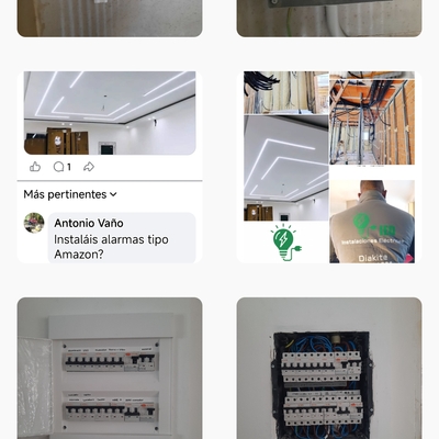 Instalaciones eléctricas profesionales y reformas de iluminación