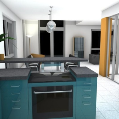 Diseño de cocina.