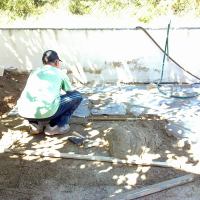 Suelo piedra natural en Nou Vendrell