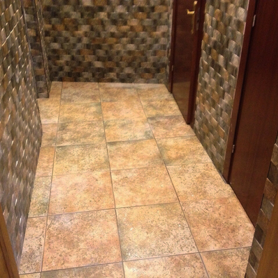 Colocación de gres y azulejo
