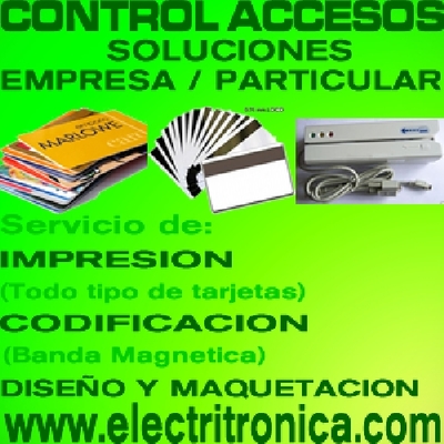 SUMINISTRO DE TARJETAS PLASTICAS PVC DE TODAS LAS TECNOLOGIAS, PROXIMIDAD, BANDA MAGNETICA, EDNI CIUDADANO, DISEÑO MAQUETACION E IMPRESION DE TARJETAS