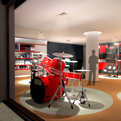 Proyecto de espacio comercial