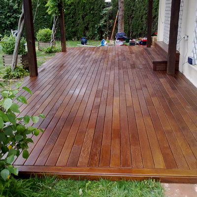 Tarima de IPE para exterior