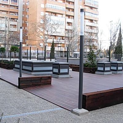 Tarima exterior tecnologica