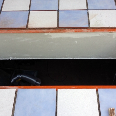 terraza impermeabilizada y suelo