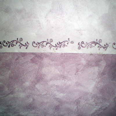 TIERRAS FLORENTINAS CON ESTENCIL