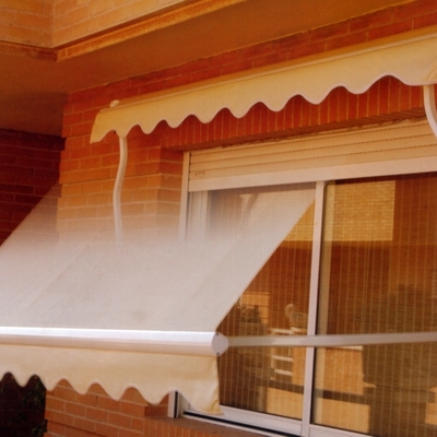 toldo punto recto