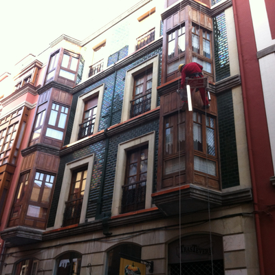 Trabajos verticales calle capua