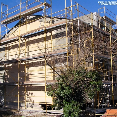 Año 2008. Construcción de 2 viviendas unifamiliares por Traber Obras.Villanueva del Pardillo, Madrid.