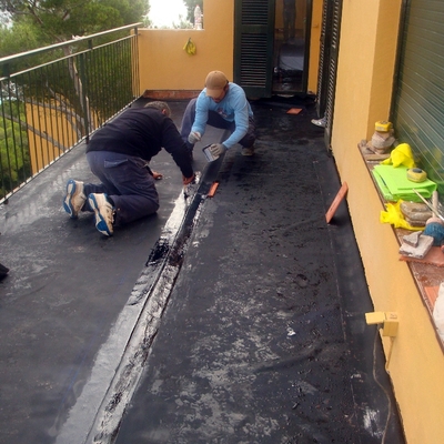 una terraza paso a paso