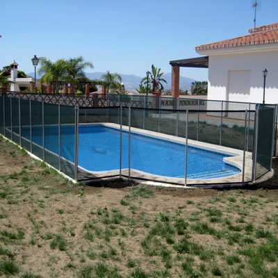 Valla para piscina, desmontable