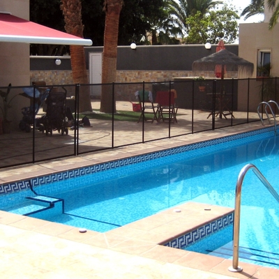 Valla para piscina, desmontable