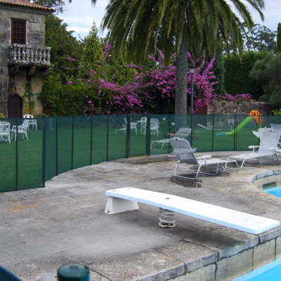 Valla para piscina, desmontable