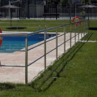 Vallado perimetral para piscinas