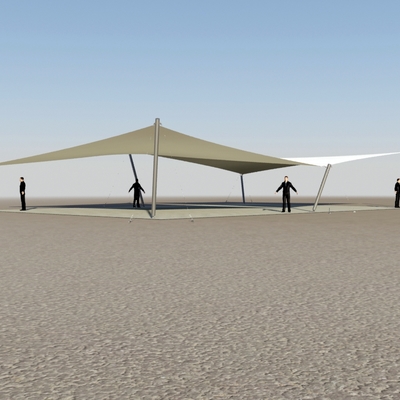 Velas tensionadas de pvc