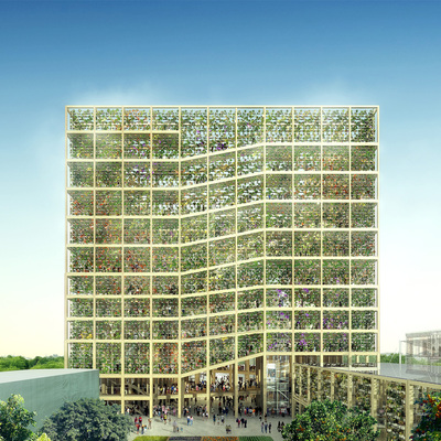 Edificio verde