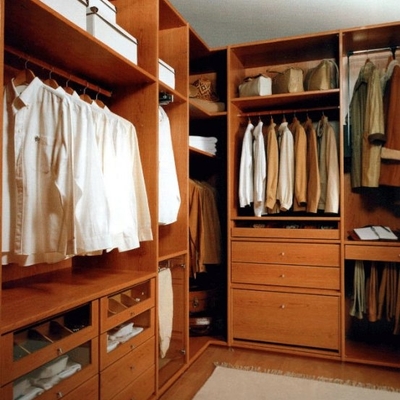 Vestidor en L