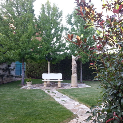 Vivienda en Marcilla, jardin