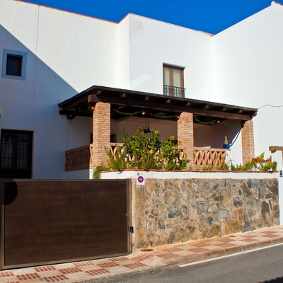 Vivienda unifamiliar en Berja (Almería). Fachada