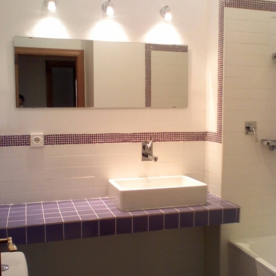 Vivienda unifamiliar en bloque sita en Málaga. Baño 1