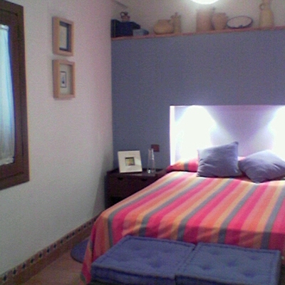 Vivienda unifamiliar en bloque sita en Sevilla. Dormitorio 2