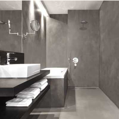 Baño microcemento