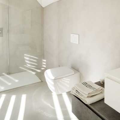 Baño microcemento