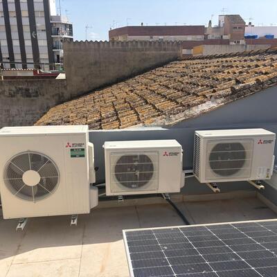 Instalación de aire acondicionado para vivienda