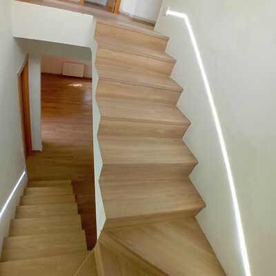 Renovación completa de la escalera