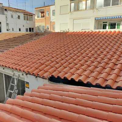Tejado nuevo en Gandia