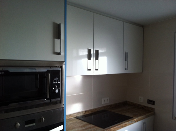 Cocina con angulos