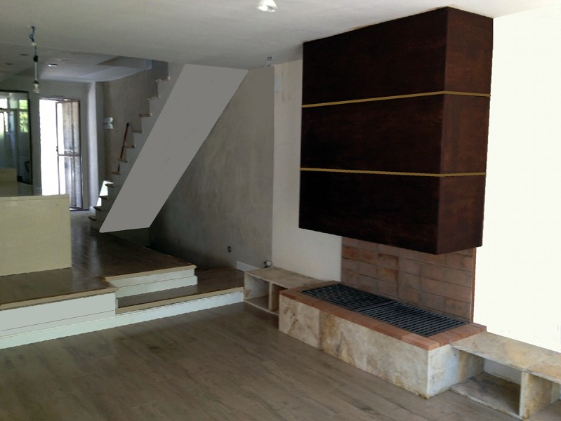 Foto: diseño de comedor y office de cocina, suelos, paredes ...