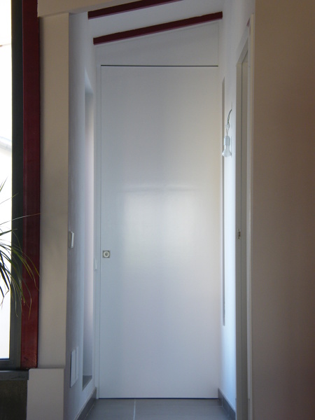 Puerta lacada blanco