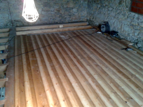 Forjado de madera