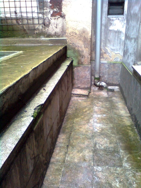 HUMEDADES EN PATIO DE LUCES(EL ANTES)